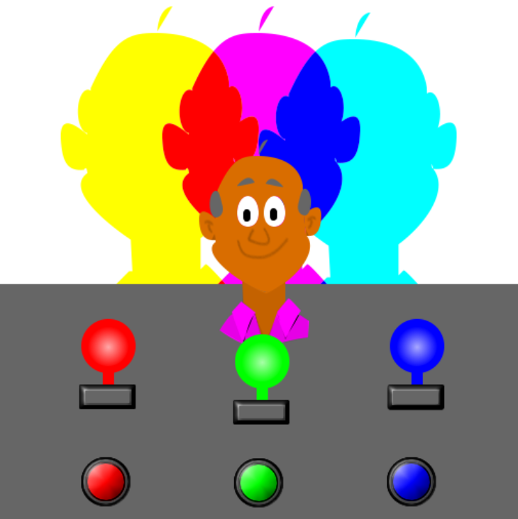 Colored Shadows