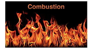 Photo of burning fuel.
