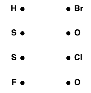 Four Problems - use electronegativity table to draw the dipole moment vector for four different ionic bonds.