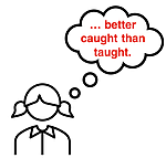 Young girl with thought bubble - 