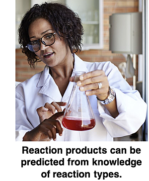 Chemist in lab coat with quote: 